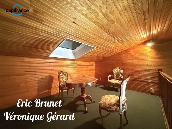 EN EXCLUSIVITE à PRIGONRIEUX Maison de 116 M² 4 chambres, Sous-Sol et Garages.