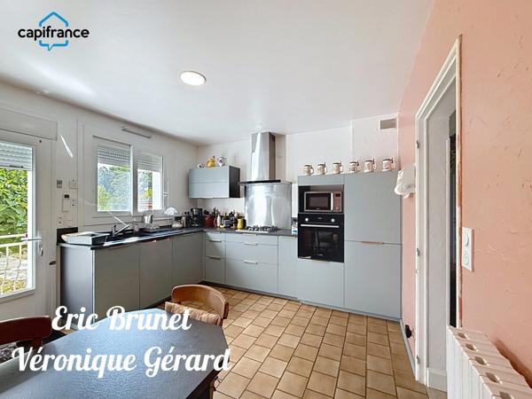 EN EXCLUSIVITE à PRIGONRIEUX Maison de 116 M² 4 chambres, Sous-Sol et Garages.