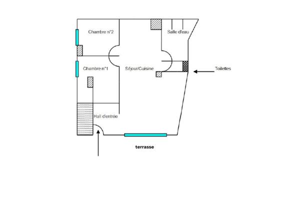 Appartement 3 pièces - 68 m² Exclusivité efficity