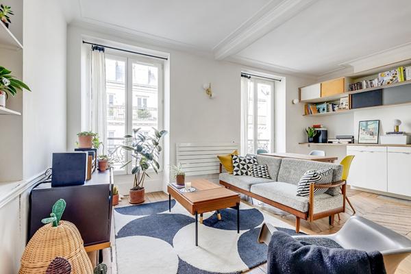 Appartement 75017 Paris Batignolles 2 pièces 41 m2