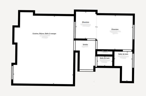 Appartement 75017 Paris Batignolles 2 pièces 41 m2