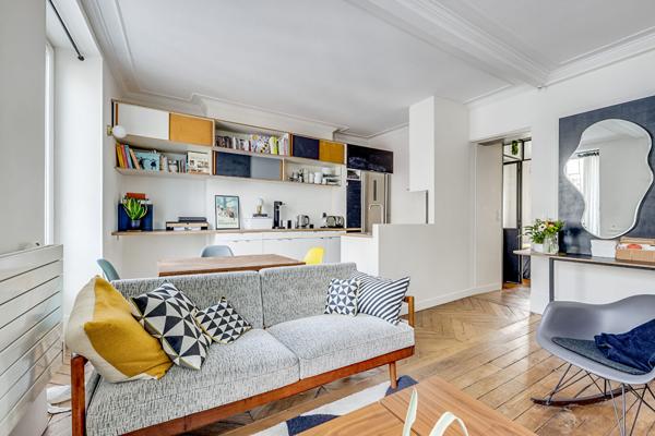 Appartement 75017 Paris Batignolles 2 pièces 41 m2