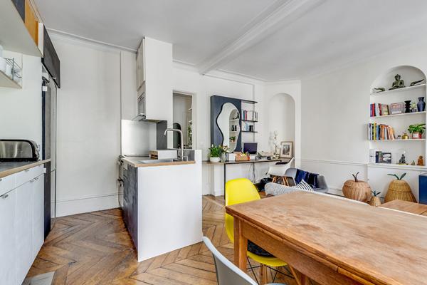 Appartement 75017 Paris Batignolles 2 pièces 41 m2