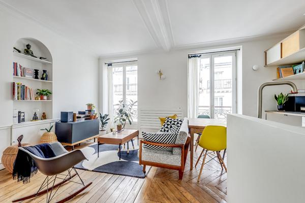 Appartement 75017 Paris Batignolles 2 pièces 41 m2
