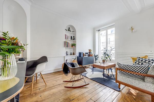 Appartement 75017 Paris Batignolles 2 pièces 41 m2