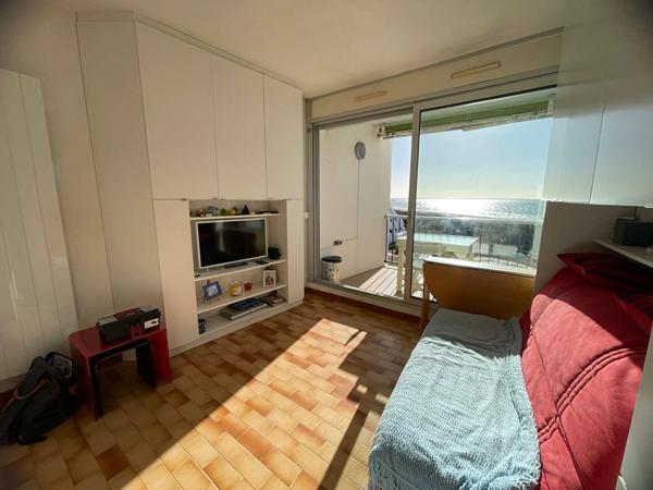 Studio cabine Vue Mer - La Grande Motte