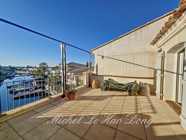 Aigues-Mortes (30220), maison en Marina 03 chambres avec garage
