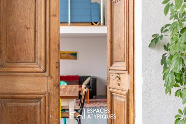 Maison familiale à l’esprit loft avec piscine au coeur de la Possonnière