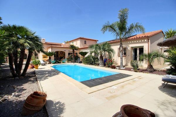CABESTANY Villa 200 m² avec T2 indépendant, piscine et terrain arboré