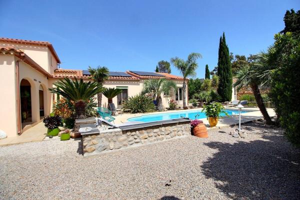 CABESTANY Villa 200 m² avec T2 indépendant, piscine et terrain arboré