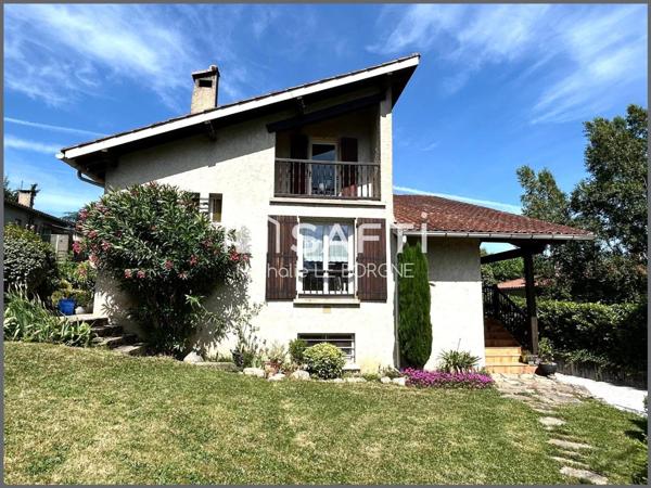 Maison d'architecte 4 ch sur sous sol avec piscine