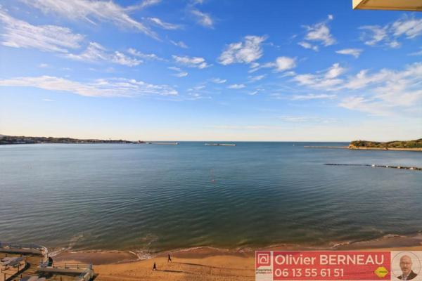Appartement Saint Jean De Luz 1 pièce(s) 40 m2 - Vue front de mer panoramique + parking