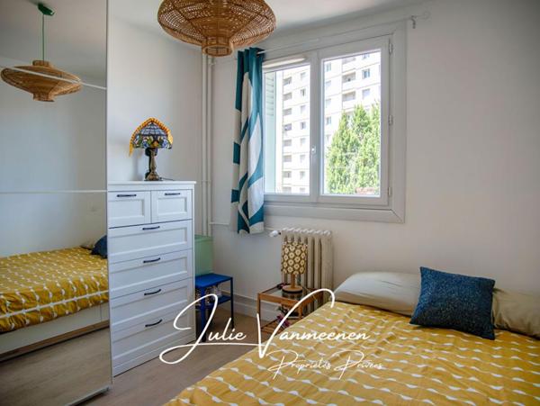 TOULOUSE 31300 / SAINT-CYPRIEN - Appartement T4 de 66,89 m2 - balcon - cave - parking - box privatif