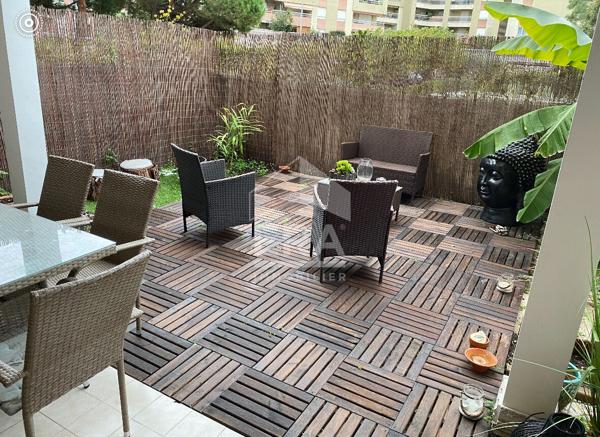 Grand F1 avec coin nuit en rez de jardin