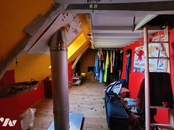 BRIELLES - Bourg - Maison avec dépendances et terrain