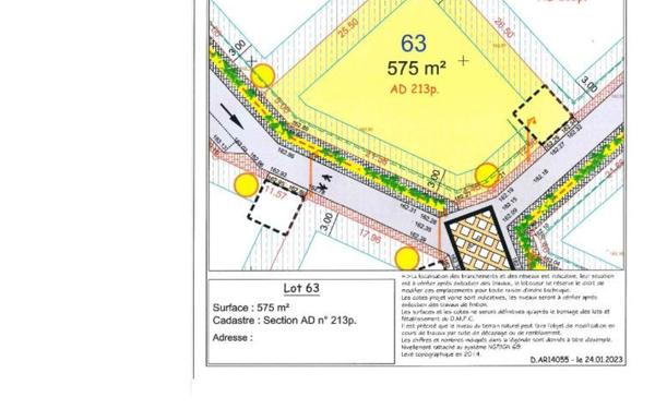 Terrain à vendre    Sarceaux