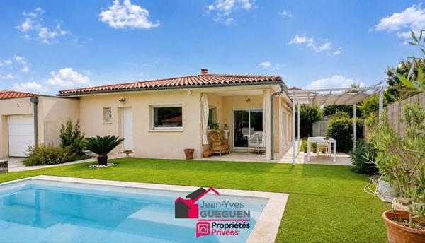 MAISON T5 PLAIN-PIED 132 M² AVEC PISCINE AU CALME AVEC VUE EXCEPTIONNELLE