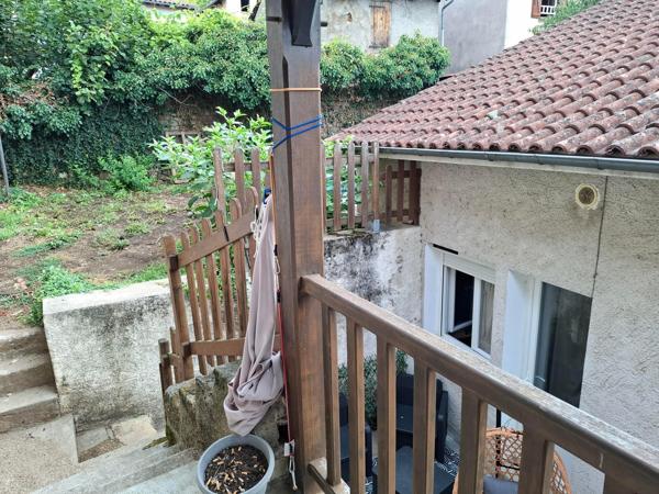 Rare ! maison de ville avec jardin en plein coeur historique de Figeac !