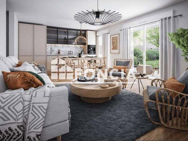 À vendre Appartement 2 pièces 44.62 m² - Roanne 42300