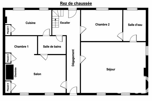Maison à vendre 4 pièces 103 m² Ormoy