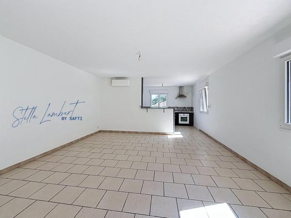 Appartement T3 rénové avec grand jardin de 400 m²