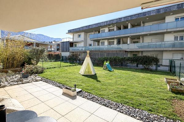 T3 avec jardin privatif – Terrasse – Garage – Aix-les-Bains