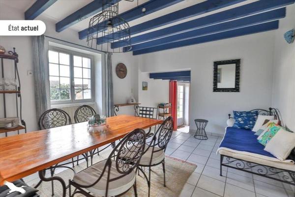 Maison à vendre |  Saint-Simeux |  4 pièces | 85 m²