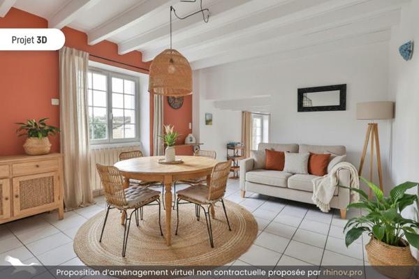 Maison à vendre |  Saint-Simeux |  4 pièces | 85 m²