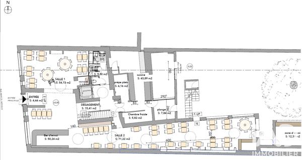 Immeuble à vendre 550 m² Lyon 7