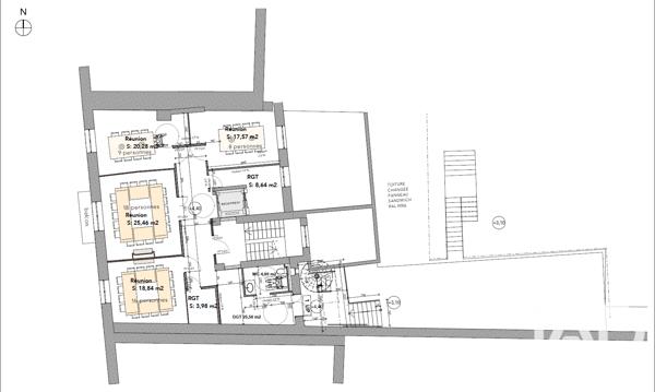 Immeuble à vendre 550 m² Lyon 7