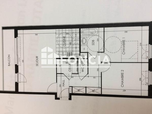 Location Appartement 3 pièces 75.45 m² - 55 RUE MILHOMME Valenciennes 59300