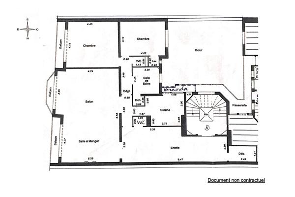 Avant dernier étage de prestige avec balcons et vue dominante – Quartier Molitor