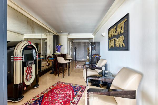 Avant dernier étage de prestige avec balcons et vue dominante – Quartier Molitor