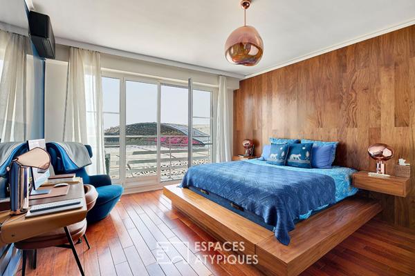 Avant dernier étage de prestige avec balcons et vue dominante – Quartier Molitor