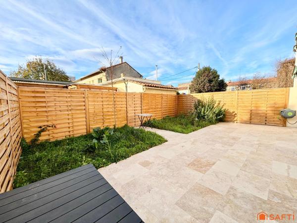 Maison de ville, 4 chambres, jardin et garage!