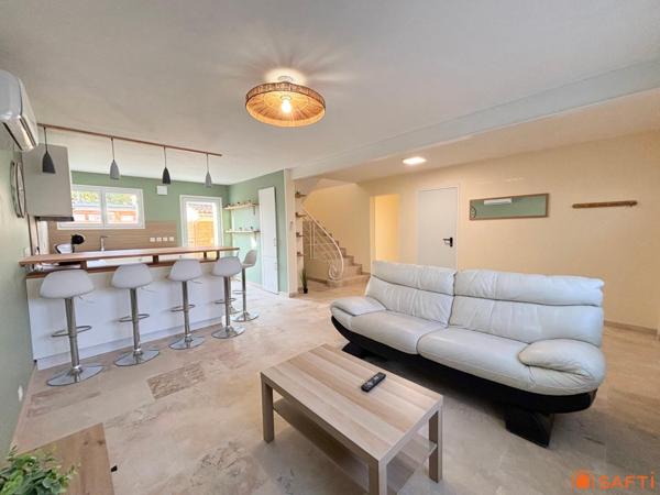 Maison de ville, 4 chambres, jardin et garage!