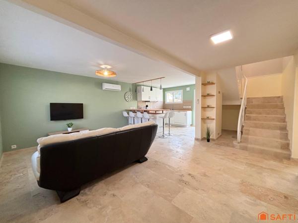 Maison de ville, 4 chambres, jardin et garage!