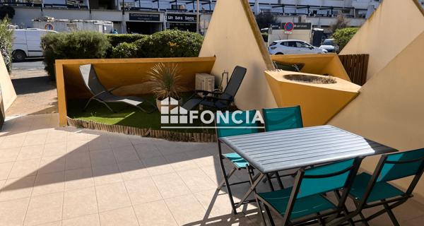 À vendre Studio 27.83 m² - Le Cap D'agde 34300