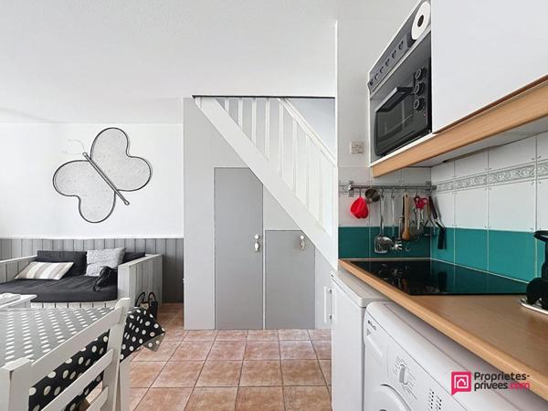 ARS EN RE - MAISON 2 CHAMBRES 40m2 AVEC JARDINET, PISCINE ET STATIONNEMENT
