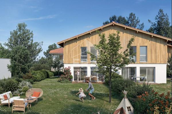 Seignosse - Vente Maison T5 avec suite en RDC et garage, cadre paisible