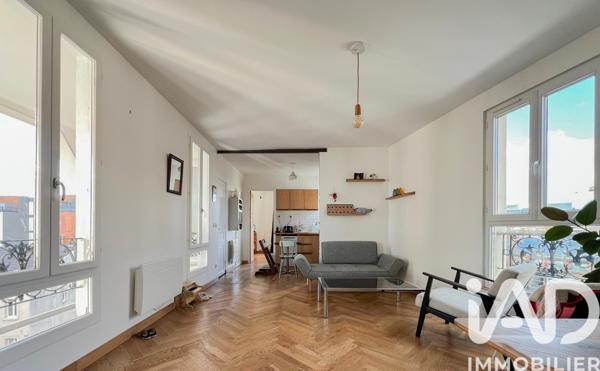 Appartement à vendre 3 pièces 52 m² Bagnolet