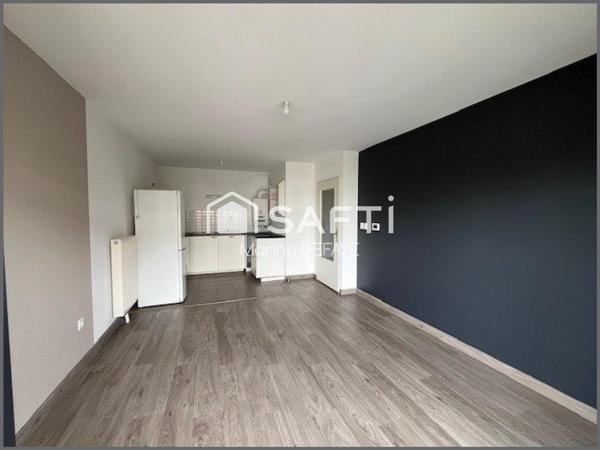 Appartement 42 m² 1 chambre 1 balcon 2 parkings
