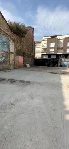 Terrain de 1007m2 - Aubervilliers