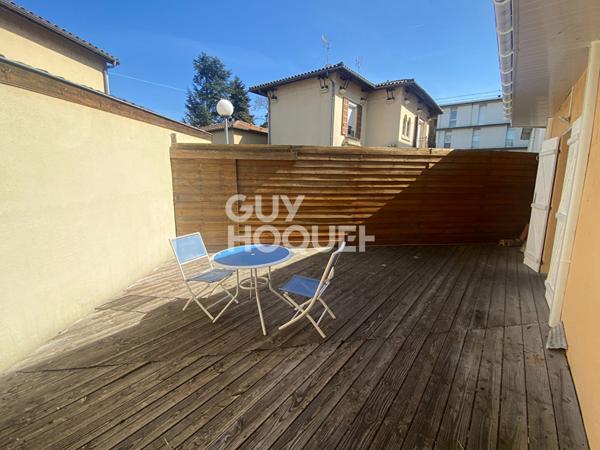 À louer local commercial lumineux + terrasse !