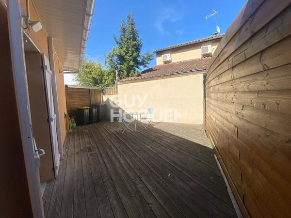 À louer local commercial lumineux + terrasse !