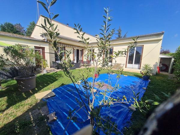 Maison plain-pied 125m² 4 chs Terrain 780m² Garage