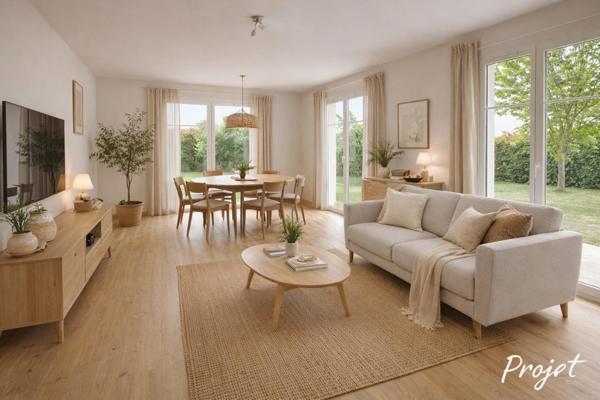 Maison 3 chambres - au calme et proximité immédiate écoles et commerces