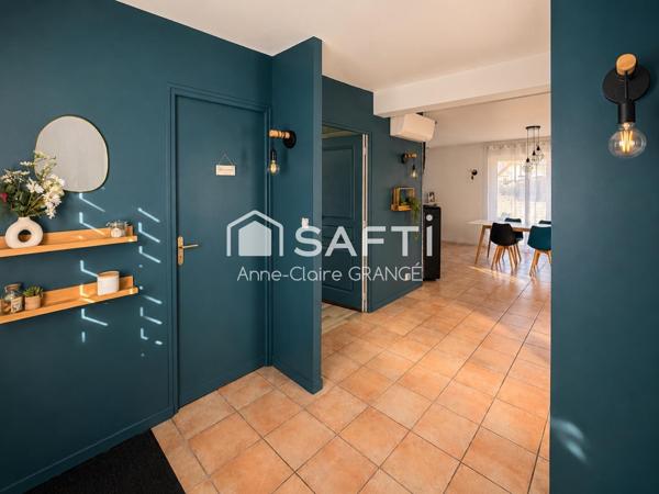 Belle maison familiale avec un grand terrain et prestation de confort dans un environnement privilégié