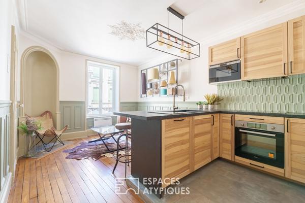 Appartement de caractère rénové quartier Charles III