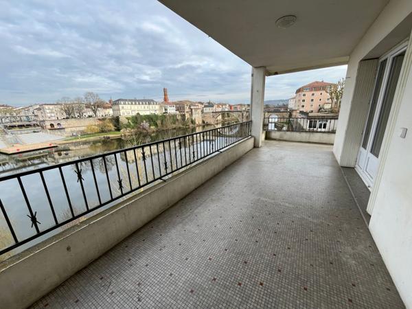 Appartement 3 chambres et vue sur Le Lot